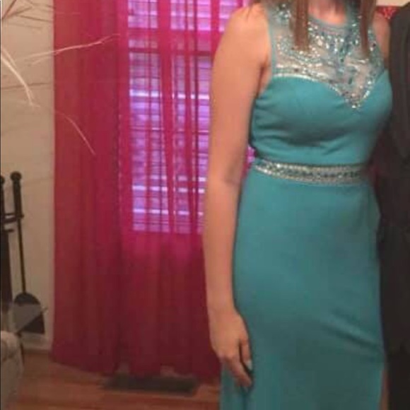 Dresses & Skirts - Teal Prom Dress